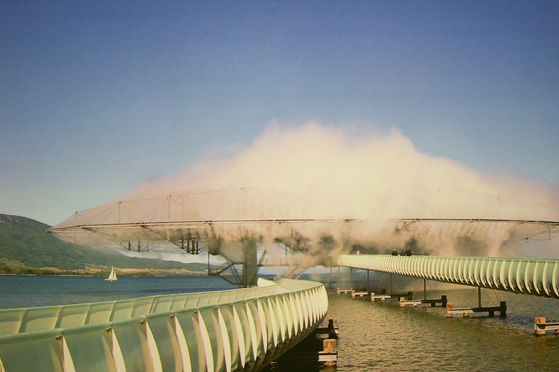 Illustration for article titled 8 Ethereal Weather Installations That Recreate Fog, Snow, and Storms